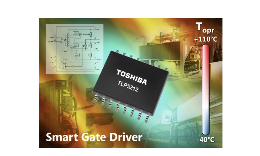 TOSHIBA RELEASES 2.5A OUTPUT SMART GATE DRIVER PHOTOCOUPLER FOR IGBT AND MOSFET CONTROL AND POWER PROTECTION IN INDUSTRIAL APPLICATIONS